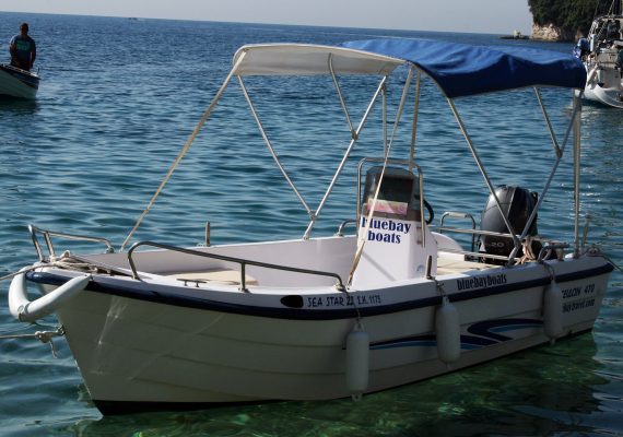 Seastar 20 - Corfu Kalami Boat Hire